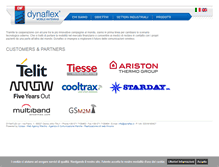 Tablet Screenshot of dynaflex.it